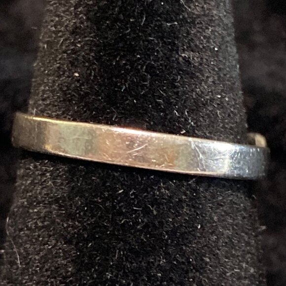 Ring Turquoise 1960s Bell Trading Post Size 4 Vintage Jewelry Sterling Silver St - Picture 3 of 14